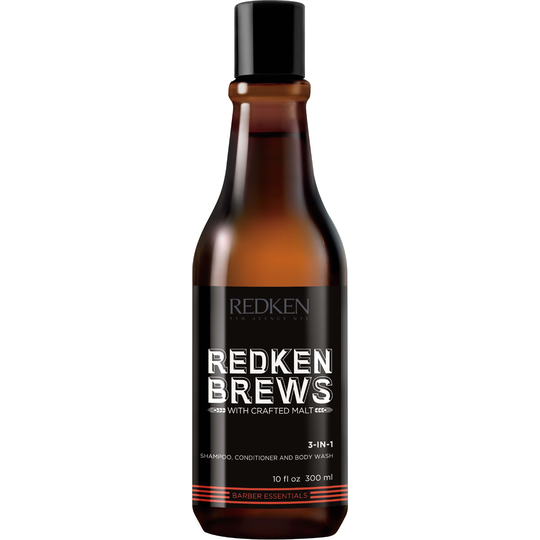Redken Brews Brews 3 In 1 Shampoo Conditioner And Body Wash 300 m