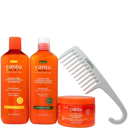 Cantu Wash Day Essentials Bundle