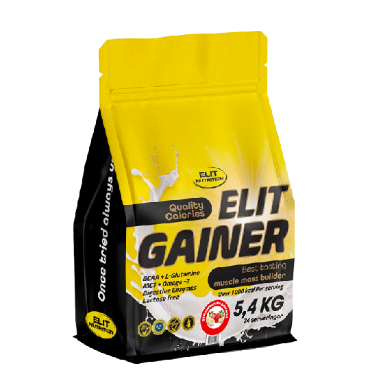 ELIT GAINER - Lactose free, 5000 g