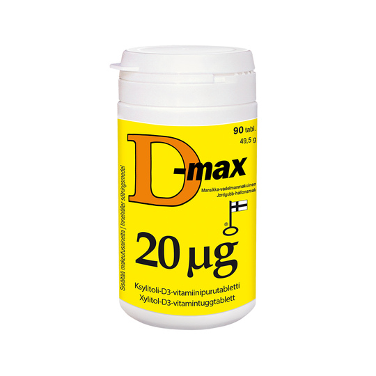 D-max 20 mikrog 90 tabl