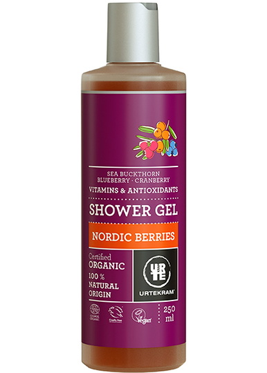 Urtekram Luomu Nordic Berries suihkugeeli 250 ml