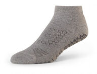 Base 33 Low Rise Grip Socks (Grey) -pilates/joogasukka