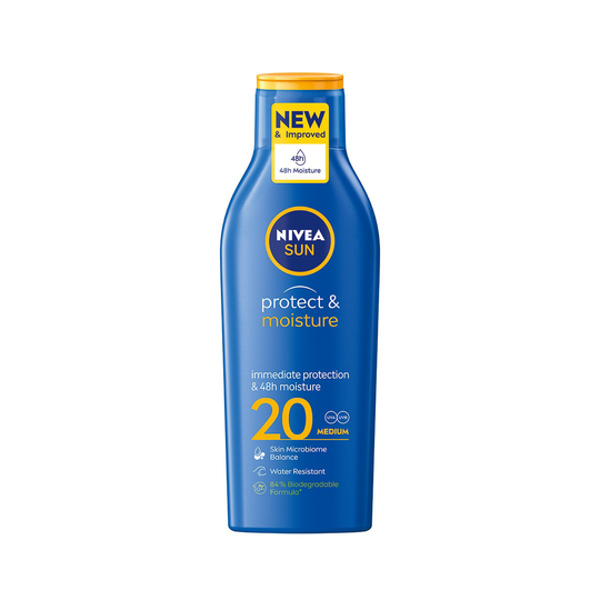NIVEA Sun Protect & Moisture Lotion SPF20 200 ml
