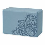 Gaiam Essential Yoga Block (Blue Shadow Point)