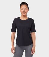 Manduka Enlightened Performance Tee (Black) -joogapaita