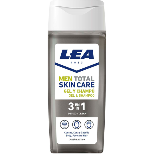 LEA Men 5 in 1 Detox & Clean Shower Gel and Shampoo 300 ml