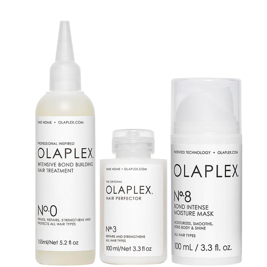 Olaplex Singles Day Bundle - No.0, No.3 and No.8