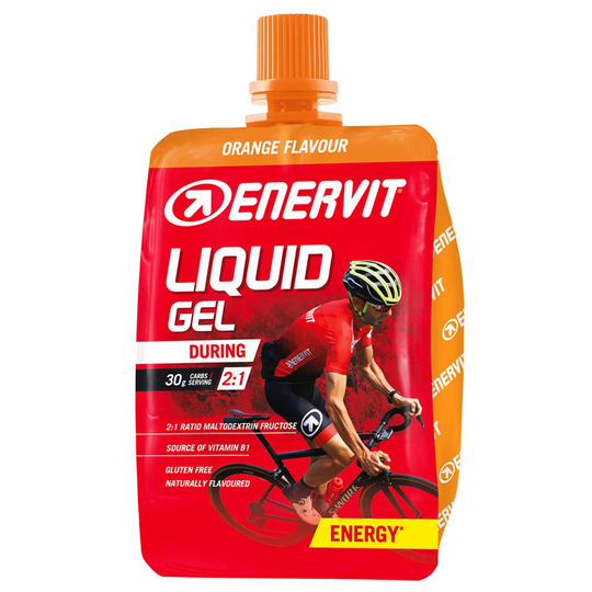 Enervit E.SPORT Liquid Gel (Appelsiini) 18 kpl á 60ml