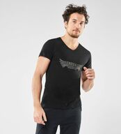 Renegade Guru Yoga Tee Moksha-miesten joogapaita (Urban Black)