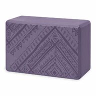 Gaiam Essential Yoga Block (Navajo Heron)