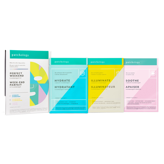 Patchology Perfect Weekend FlashMasque Sheet Mask Trio (1-Hydrate