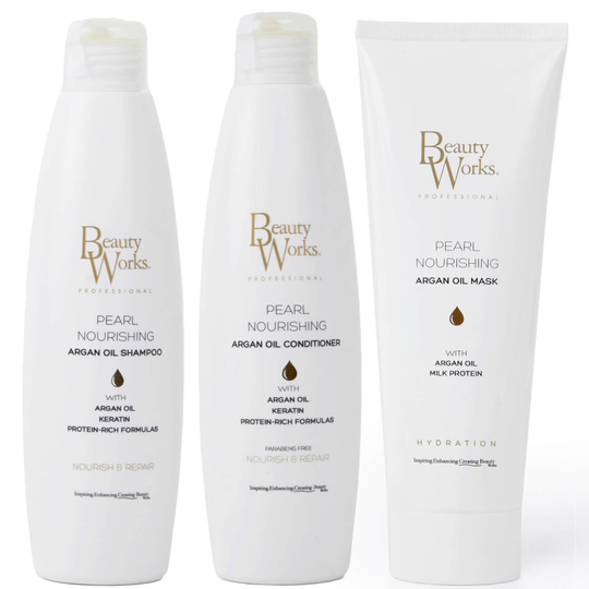 Beauty Works Pearl Nourishing Smoothing Trio
