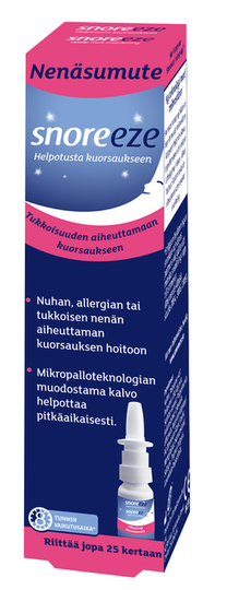 Snoreeze Nasal Spray 1 kpl nenäsumute
