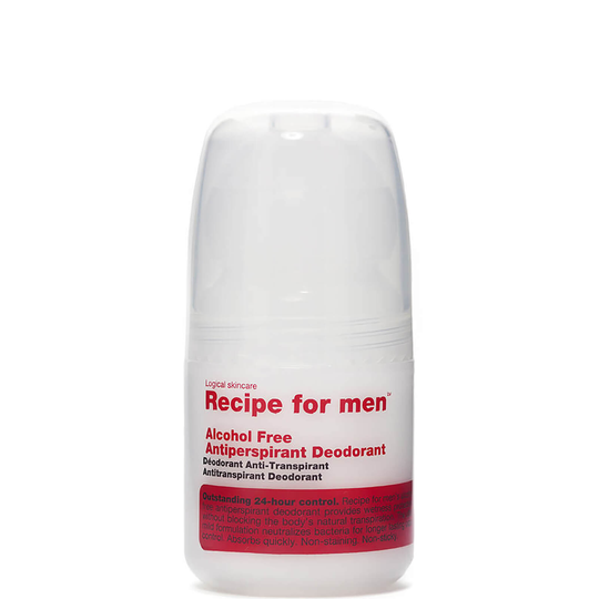 Recipe for Men - Alcohol Free Antiperspirant Roll On -deodorantti 60ml