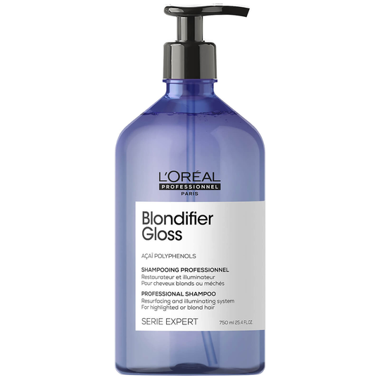L'Oréal Professionnel Serie Expert Blondifier Gloss Shampoo for Highlighted or Blonde Hair -shampoo, 750 ml