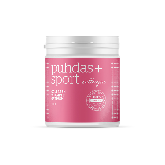 Puhdas+ Sport Collagen & C-Vitamiini & OptiMSM 260 g