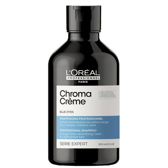 L'Oréal Professionnel Paris Chroma Crème Orange-Tones Neutralizing Cream Shampoo - Light To Medium Brown Hair 300ml
