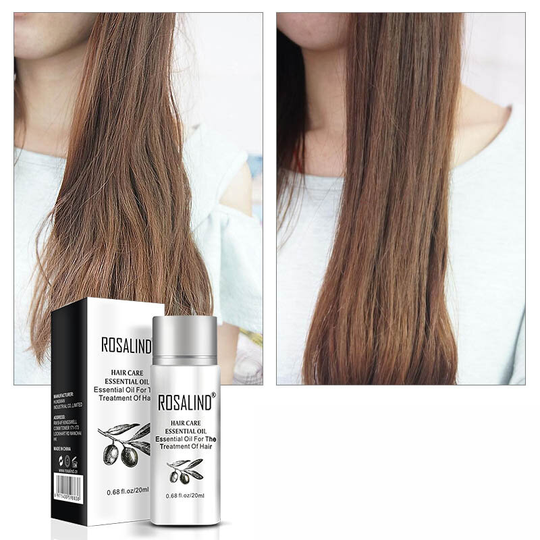 Rosalind Keratin Hårbehandling Essens Serum Hår Maskering Keratin Schampo För Håravfall Reparation Torrskada Omsorg Olja