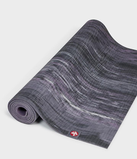 Manduka EKOlite Joogamatto 4mm - Luonnonkumia, Black Amethyst Marbled