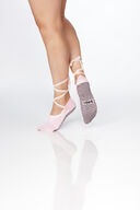 Shashi Essential Ribbon Tie Up Ballet -pilates-/joogasukka (Pink)