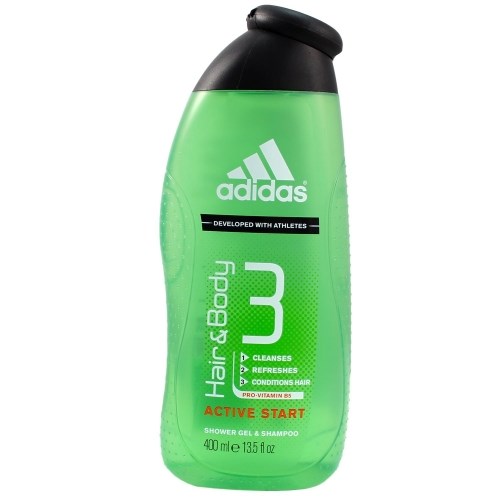Adidas Adidas Performance Active Start Hair & Body Shower Gel 250