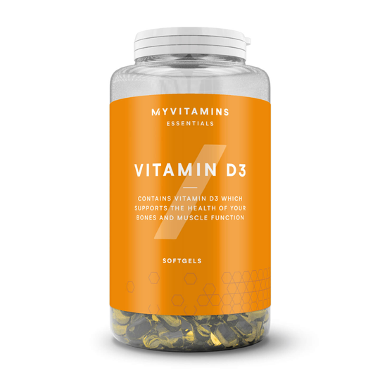 D3-vitamiini kapselit - 360pehmeä gelatiini - Non-Vegan