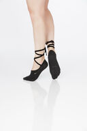 Shashi Essential Ribbon Tie Up Ballet -pilates-/joogasukka (musta)