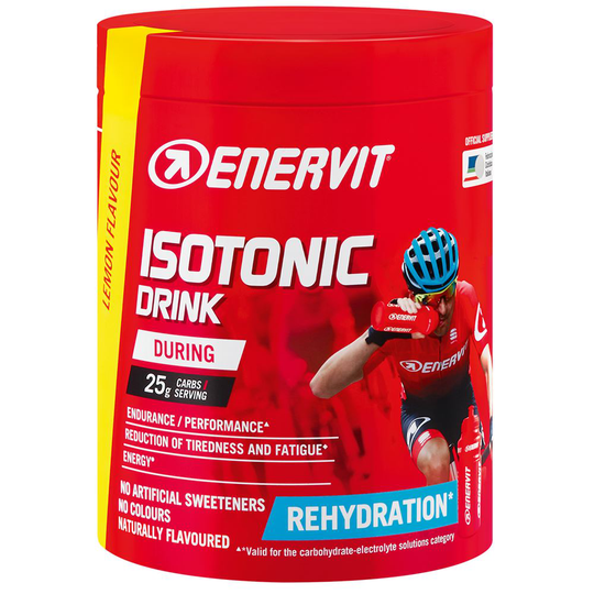 Enervit E:SPORT ISOTONIC Drink (Sitruuna) Purkki á 420g