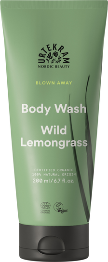 Urtekram luomu Wild Lemongrass body wash 200 ml