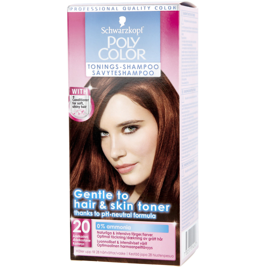 Schwarzkopf Poly Color Toning Shampoo 20 Ädelkastanj