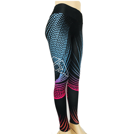 TENGOO Kvinnors hög midja Yoga Byxor Leggings Tummy Control Butt Lift Quick Dry Spandex Fitness Gym Workout Running Acti