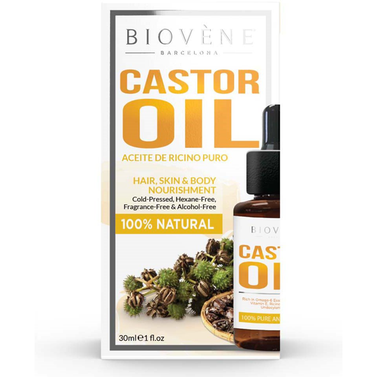 Biovène Star Collection Castor Oil Pure & Natural Hair, Skin & Bo