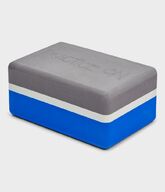 Manduka Recycled Foam Block -iso joogablokki (Be Bold Blue)