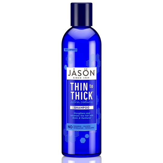 Jason Thin To Thick Extra Volume Shampoo (240ml)