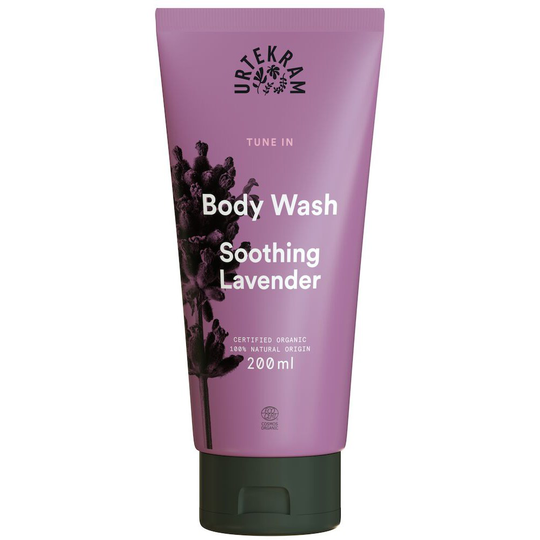 Urtekram Tune In Soothing Lavender Body Wash Organic 200 ml
