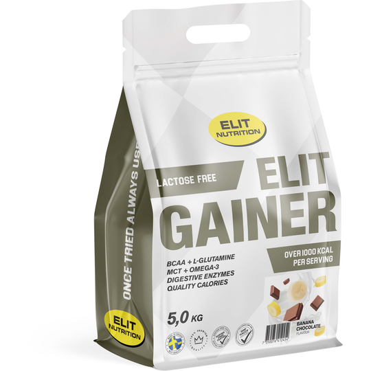 Elit Nutrition ELIT Gainer - lactose free Banana Chocolate 5000 g