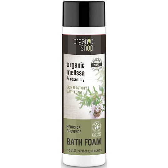 Organic Shop Melissa & Rosemary Bath Foam 500 ml