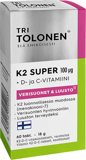 Tolonen K2 super 100 mikrog 60 tabl
