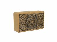 Yoga Design Lab Cork Yoga Block Mandala -joogablokki