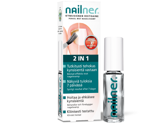 Nailner kynsisienen hoitoaine 2in1 5 ml