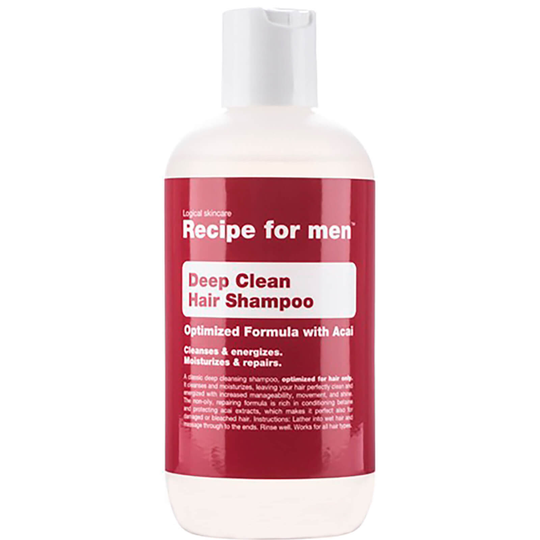 Recipe for Men Deep Cleansing -shampoo 250ml