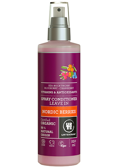 Urtekram Luomu Nordic Berries sprayhoito 250 ml