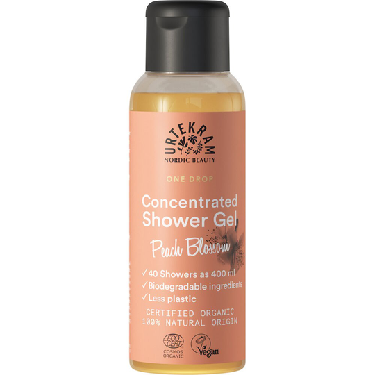 Urtekram Concentrated Shower Gel Peach Blossom 100 ml