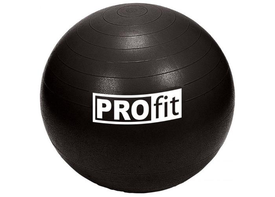 Joogapallo PROFIT musta 75cm