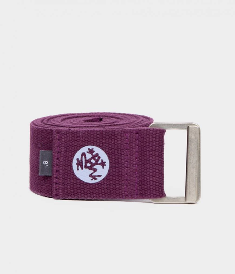Manduka Align yoga strap – Superkevyt ja kestävä joogavyö luomupuuvillasta, Indulge / 8'