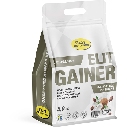 Elit Nutrition ELIT Gainer - lactose free Chocolatre Coconut 5000