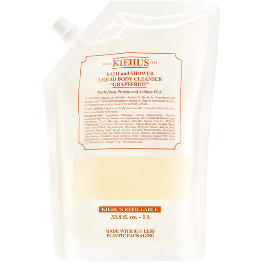 Kiehl's Liquid Body Cleanser Bath and Shower Grapefruit Refill 1
