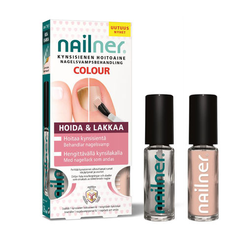 Nailner Hoida & Lakkaa 2 x 5 ml