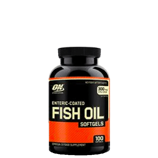 Enteric-Coated Fish Oil, 100 gels