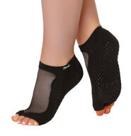 Shashi Classic Open Toe -pilates-/joogasukka (musta)